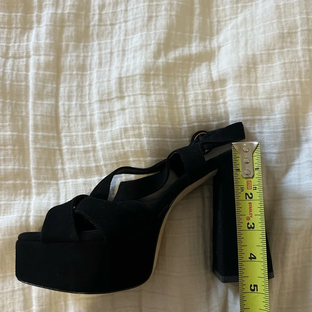 Black Platform Heels - Picture 5 of 10